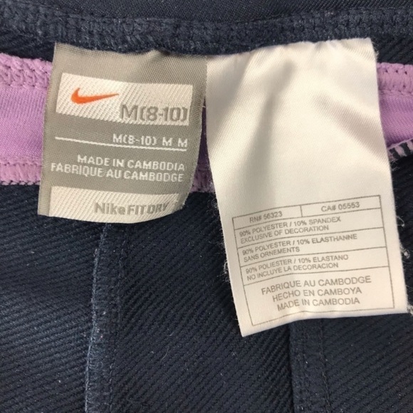 Nike FitDry Running Yoga Pants 3 Pockets Navy - Picture 7 of 7